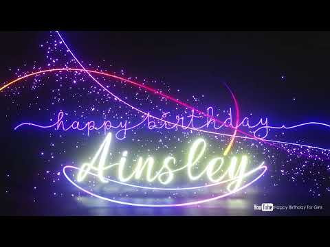 Ainsley #birthday #special #video #Ainsley #wish Ainsley Happy birthday song Happy birthday Ainsley