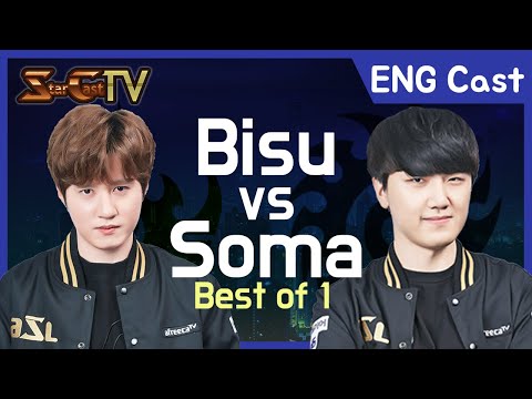 [ENG] Bisu vs Soma on Ringing Bloom (PvZ) [21.08.10] - Starcraft Remastered (StarCastTV English)