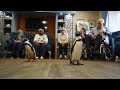 Penguins Charlie Pringle Visit A Care Home UK ITV News 5th February 2020