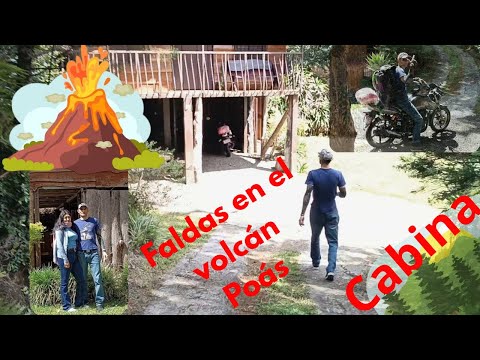 Faldas del volcán Poás, cabinas Alajuela Costa Rica Año Nuevo