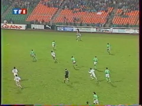 ST ETIENNE - AUXERRE-1-0     (LE BUT : SAISON 1993-1994)