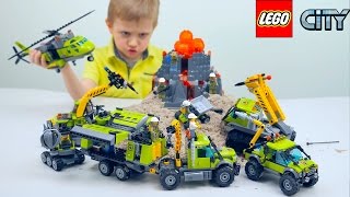 LEGO City База исследователей вулканов (60124) - відео 1