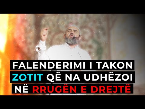 Edhe pse je në sprovë, qendro! Falenderimi i takon Zotit që na udhëzoi në rrugën e drejtë!  "AMIN"