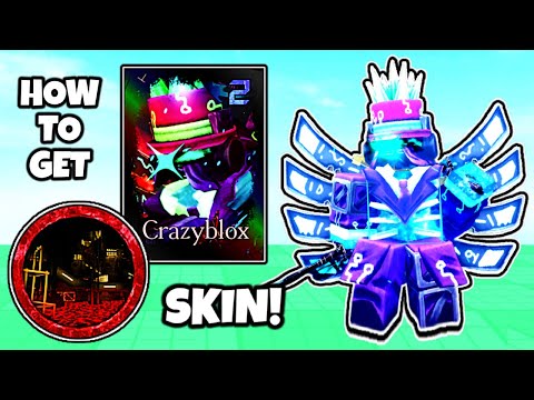 Forsaken - How To Get CRAZYBLOX 1X1X1X1 SKIN! (Flood Escape 2 Ruins Badge) [ROBLOX]