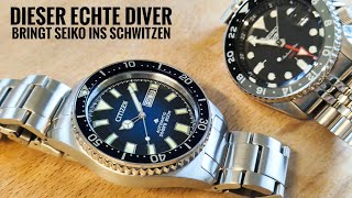 Citizen Promaster Automatik Challenge Diver NY0129-58LE, Fujitsubo Review, deutsch