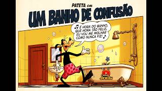 Pateta em Um banho de Confusão | Quadrinhos Disney (Ed. Abril 1979)
