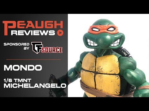 Video Review: Mondo 1:6 Scale TMNT - MICHELANGELO (Exclusive Version)