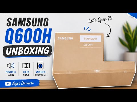 Thumbnail for #samsung #soundbar Q600H Unboxing and sound test