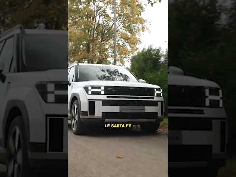 Le design du nouveau SANTA FE ! #hyundai #hybrid #santafe