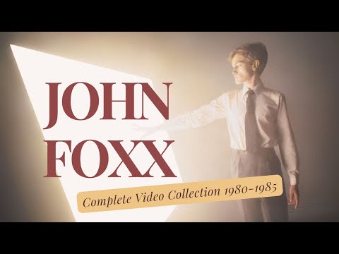 JOHN FOXX  - Complete video collection & Top Live Performances 1980-1985
