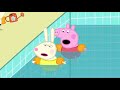 Peppa Pig Português Brasil Nadando Desenhos Animados