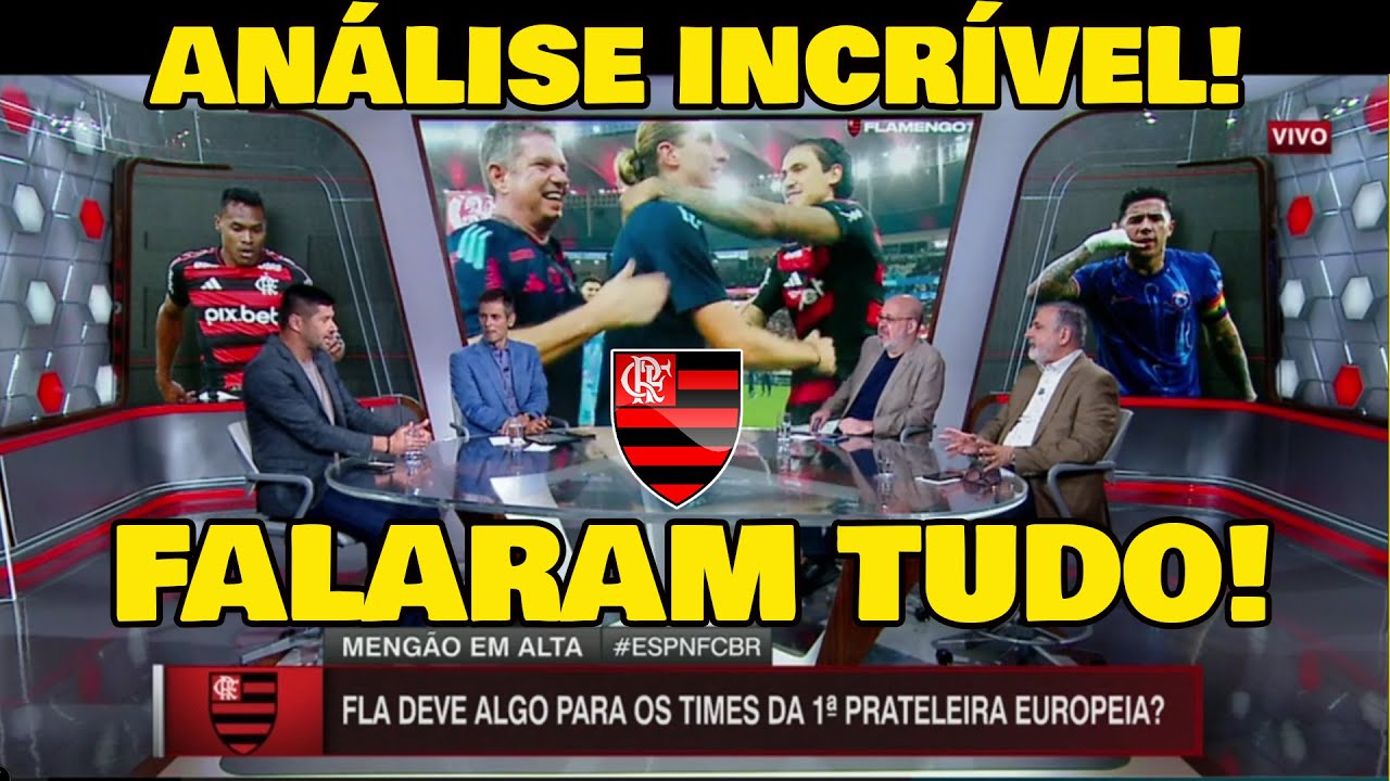 VICTOR BIRNER E FÁBIO LUCIANO DERAM AULA AO FALAR DO FLAMENGO DE FILIPE LUÍS!