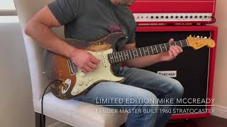 Video thumbnail for Limited Edition Mike McCready Fender Custom Shop Master Built 1960 Stratocaster by Nitro Guitars