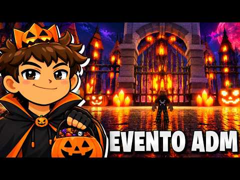 NOVO EVENTO de ADMIN no ROUBE UM OVO AO VIVO 🟠 UPDATE DE HALLOWEEN 2 - TEUX LIVE #roblox