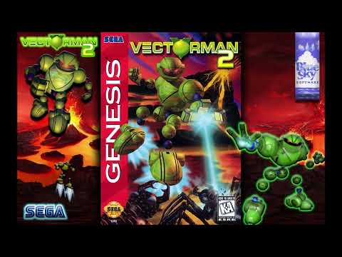Vectorman 2 -06- Swamp Boss Scene 4 [In Blackest Night] (SEGA GEN/MD) - OST