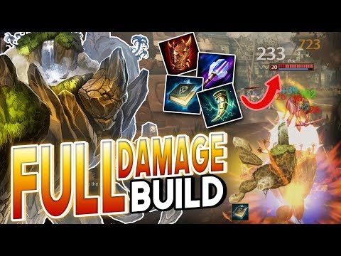 Smite: FULL DAMAGE GEB WITH RANGDA'S MASK BUILD - YOU CAN ONE COMBO WITH GEB!?
