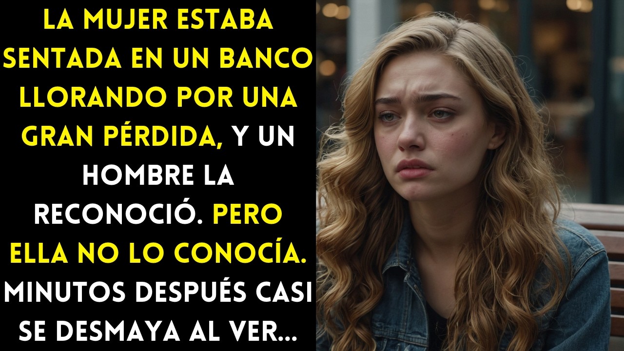 LA MUJER ESTABA SENTADA Y UN HOMBRE LA RECONOCIÓ. MINUTOS DESPUÉS CASI SE DESMAYA AL VER...