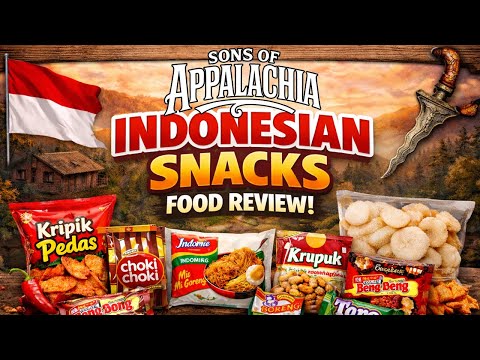 We reviewed snacks from Indonesia!