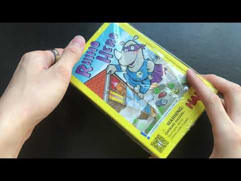 Board Game Asia: Rhino Hero Board Game Review