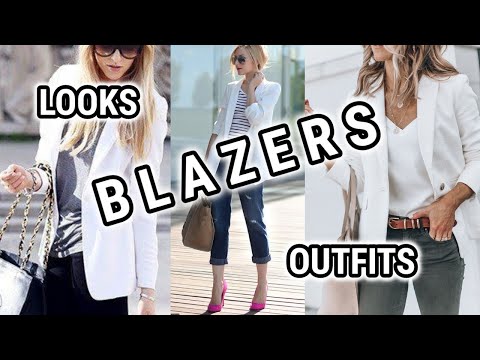 VISTE ELEGANTE FINA y SOFISTICADA con 1 de las TENDENCIAS de MODA OTOÑO INVIERNO 2020 /2021el BLAZER