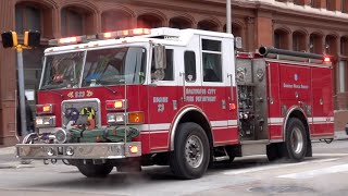 Baltimore City Fire Department Engine 23 &amp; EMS 6 Responding