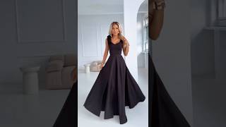 Numoco dámské šaty černá M