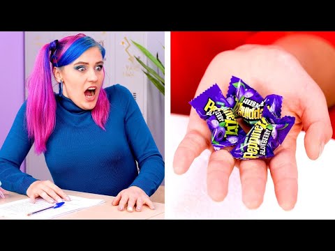 HOT vs COLD Challenge! 10 Best School Pranks || Funny Situations & Prank Wars by Crafty Panda How