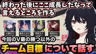 【スト6】V最で4JPチームを考えたことや今回のチーム目標について話すれんくん【如月れん/ぶいすぽ切り抜き】