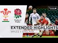 Wales v England EXTENDED Highlights