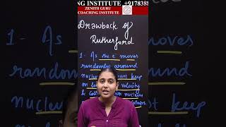 1 Min Chemistry  064  l Class 11  l Drawback of Rutherford  l  BY Nikki Ma'am