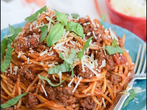 Crock Pot Spaghetti