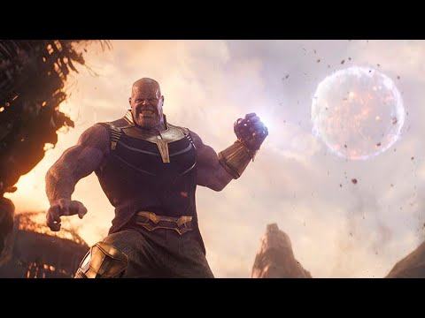 Avengers: Infinity War (2018) - "Thanos Throws A Moon" | Movie Clip HD