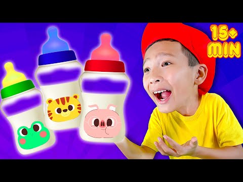 Bottle Milk Feeding Song + More Nursery Rhymes & Kids Songs