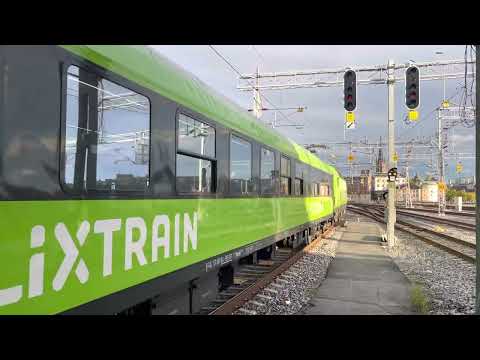 Flixtrain på Stockholms Central