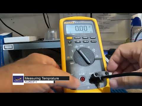 How To Take Measurements on a Fluke 87 V