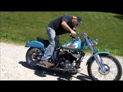 1947 Harley Davidson Flat Head UL softail Custom Chopper Motorcycle