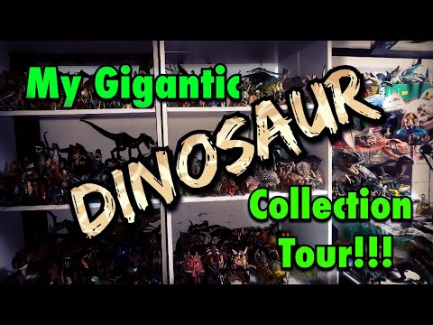 My Gigantic Collection of Dinosaurs! 2021 Collection Tour!!!