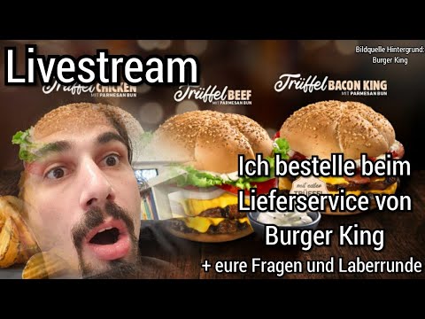 Aufzeichnung 1. LIVESTREAM: BK TRÜFFEL Bacon Burger, CHAOS und Spaß | FoodLoaf