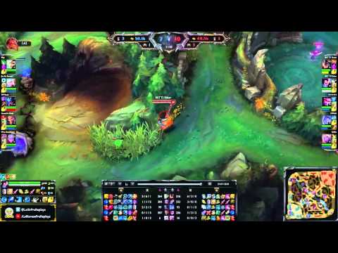 SKT T1 Faker   Ryze vs Orianna, Yasuo vs Varus   Mid   Full Game Aug 22, 2015 003