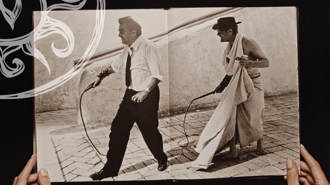 Fellini 8 and half Tazio Secchiaroli Art Book (Complete Book Flip Through)