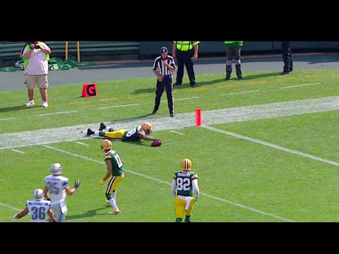 Packers Ty Montgomery makes a Slick Special Teams play