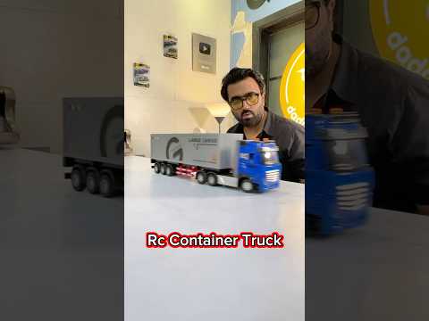 848-b5 Children’s Remote Control Transport Truck – Double-Decker Container Trailer with Opening Doors, Music & Variable Speed | Toy Car for Kids