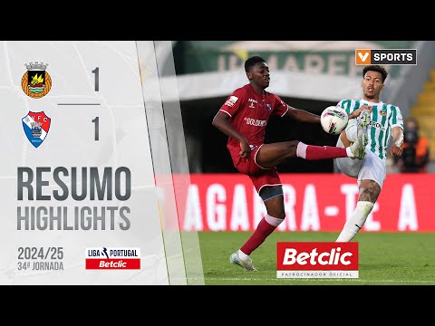Resumo: Rio Ave 1-1 Gil Vicente (Liga 24/25 #34)