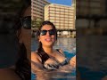 Rasha Kirmani Swimmingpool Status Youtubeshorts Viral Trending Hkbytes