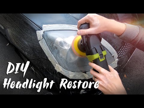 How To Restore Faded Headlights MK6 Fiesta ST150 - Episode 02