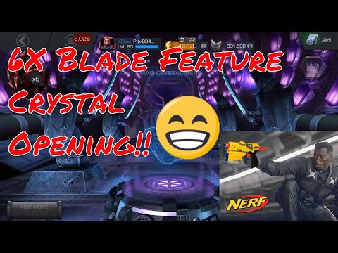 6X Dhampir Blade 5 Star Feature Crystal Opening! - From PDX-B34ST