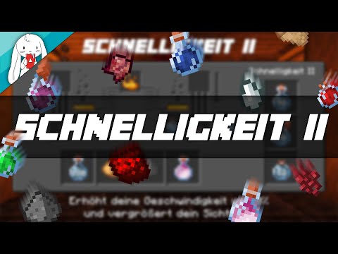 Trank der Schnelligkeit II - Tränke erklärt / Rezept - Minecraft 1.20 Tutorial German / Deutsch [UT]