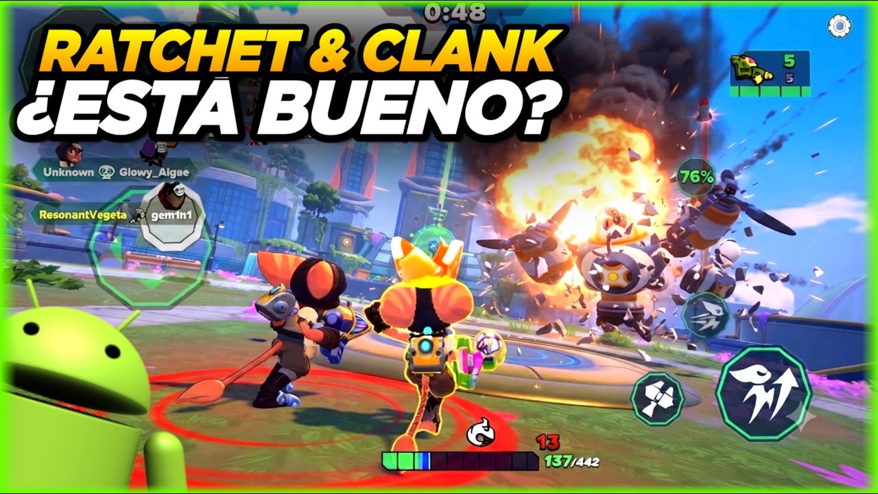 EL NUEVO RATCHET & CLANK: Ranger Rumble es UNA LOCURA, Pero.. (Android Soft Launch Gameplay)