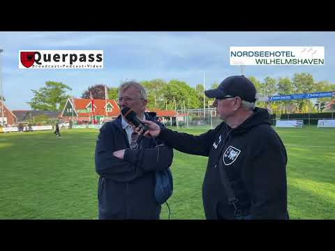 Dr. Hans Herrnberger nach der 2:1 Niederlage bei GW Firrel im Interview bei Volker Claasen