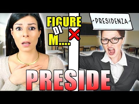 FIGURE DI M.... con il PRESIDE  ❌😱 insegreto #91